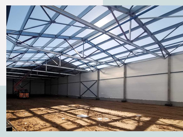 Строительство сенохранилищ в Верхнем Уфалее