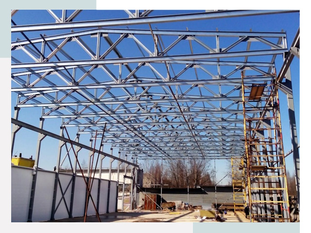 Строительство цехов в Верхний Уфалей от 614 руб. под ключ