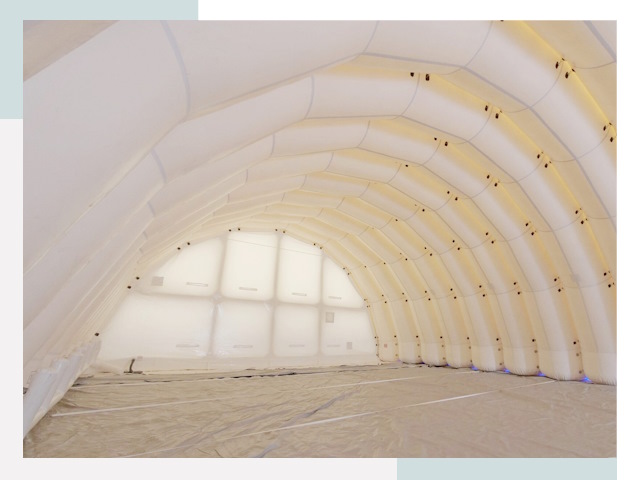 Пневмокаркасные ангары в Верхнем Уфалее