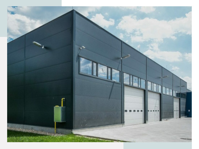 Модульные ангары в Верхнем Уфалее