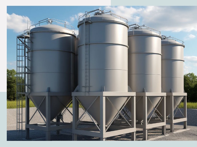 Металлические силосы от СтальСтрой-Врф по цене 614 руб.
