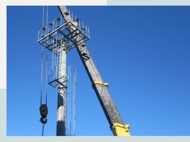 Монтаж осветительных мачт в Верхний Уфалей от 614 руб.