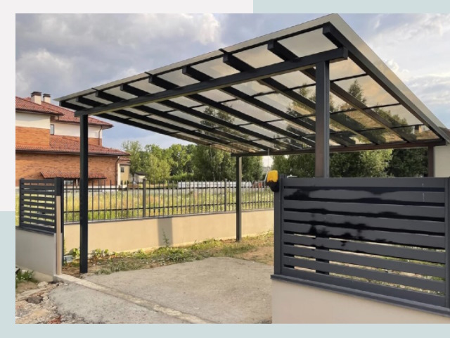 Металлические навесы в Верхний Уфалей от 614 руб. за м²