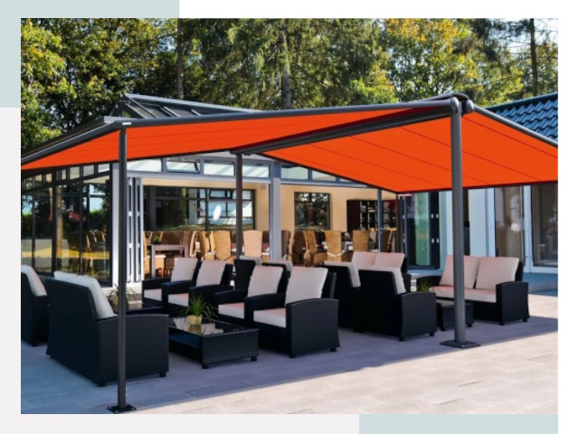 Навесы для кафе и ресторанов в Верхнем Уфалее