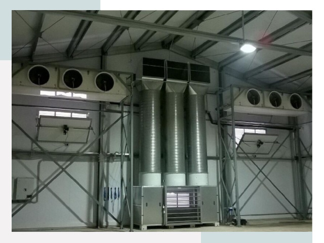 Инженерные системы для ангаров в Верхнем Уфалее